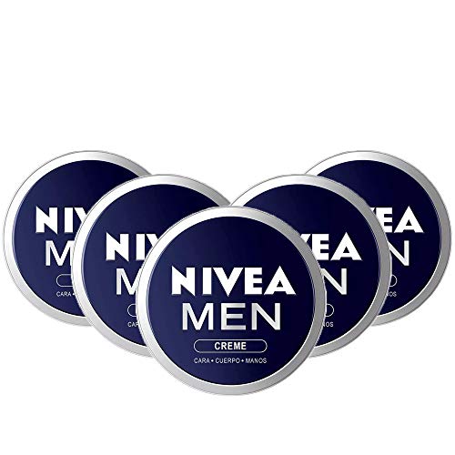 Creme Facial NIVEA Men Creme Multi-Usos Hidratante (5 x 150 ml) Nivea Men - Banho e corpo - hidratante, multi usos, 5 x 150 ml