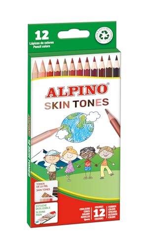 Lápis ALPINO 12 Cores Pele (Recondicionado Como Novo) Alpino - Lápis - 12 cores, pele, recondicionado