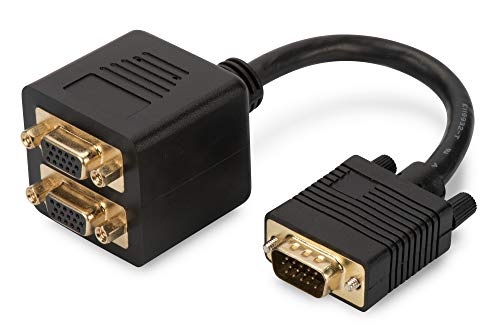 Adaptador ASSMANN ELECTRONIC (RCA - RCA e Jack 3.5mm) Digitus - Divisores e comutadores de áudio e vídeo - adaptador, assmann electronic, RCA, jack 3.5mm, splitter audio, vídeo