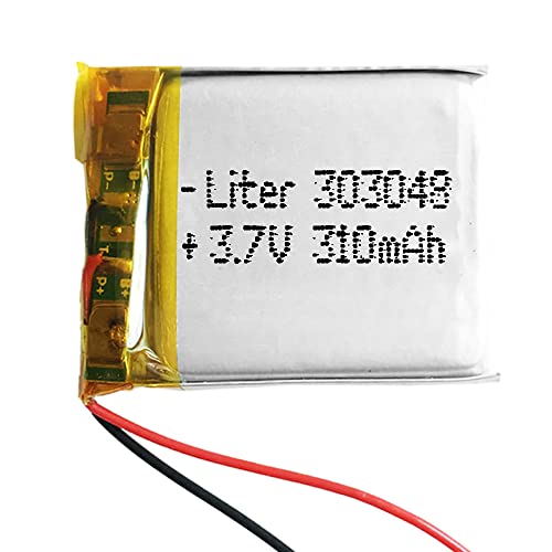 Bateria Lipo 3.7V 310Mah 1.147Wh 1S 5C Liter Energy Battery Liter Energy Battery - Baterias - 3.7V, 310mAh, 1S, litio ion
