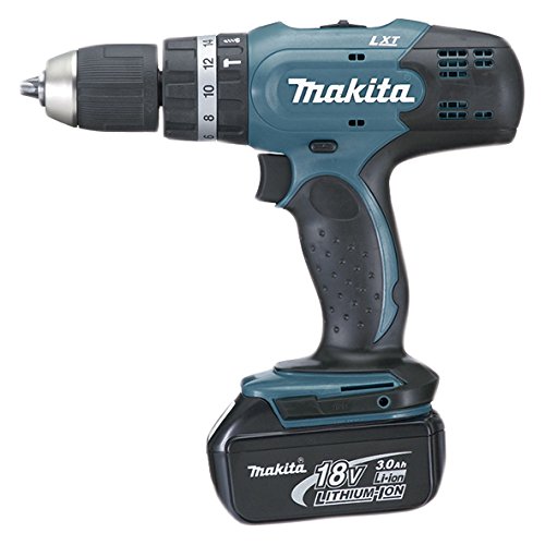 Aparafusadora de Impacto MAKITA DHP453RFE Makita - Berbequins elétricos portáteis - 18v, bateria 3Ah, velocidade variável, reversível