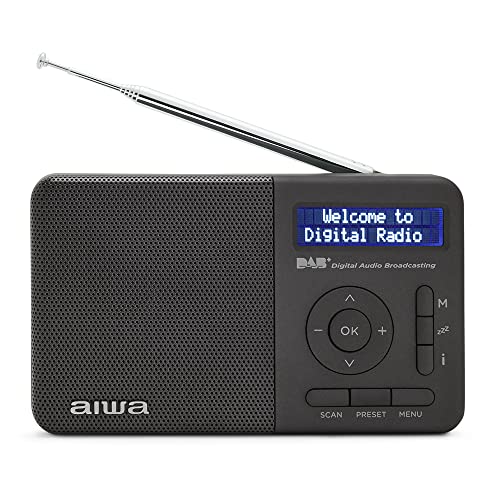Rádio Portátil Aiwa RD-40DAB/BK Preto (Rádio) Aiwa - Radios - portátil, aiwa, rd-40dab, preto