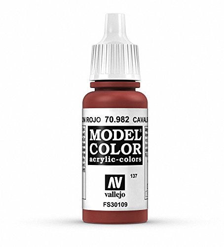 Tinta Acrílica VALLEJO Model Color 17 Ml Castanho Vallejo - Tinta, tinta de arte e esmalte - tinta acrílica, castanho, vallejo, model color