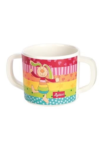 Caneca SIGIKID Rainbow Rabbit (Rosa - 250 ml) sigikid, H. Scharrer & Koch GmbH & Co. KG - Downloads de música digital - 250 ml, plástico rPET, silicone, lavável