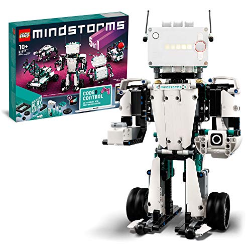 LEGO Mindstorms - Robot Inventor (Idade minima recomendada: 7 anos) LEGO - Robôs controlados remotamente - lego mindstorms, robot inventor, 7 anos