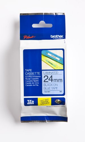 Fita para Etiquetadora BROTHER TZe-551 Preto Brother - Fitas de etiquetas e recargas - preto, 1, 56mm, 8m