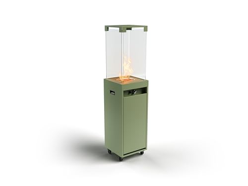 Faro com Capa Exteriores PLANIKA (8kW - Gás Butano-Propano) Planika - Lareiras - 8kW, gás butano-propano, aço inoxidável