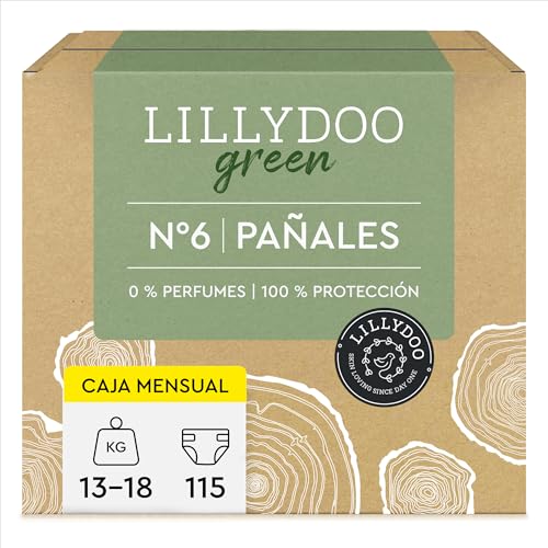 Fraldas Lilydoo Green Eco Impact Reduzido 6 LILLYDOO - Roupa interior - eco, absorvente, macias, plastic bank