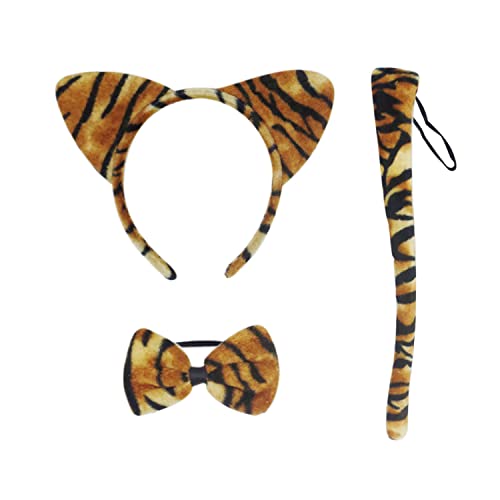 Fato de Menino LSYYSL Tigre (Tam: 3-5 anos) LSYYSL - Conjuntos de acessórios de fantasia - resistente, confortável, verão, 3+5 anos