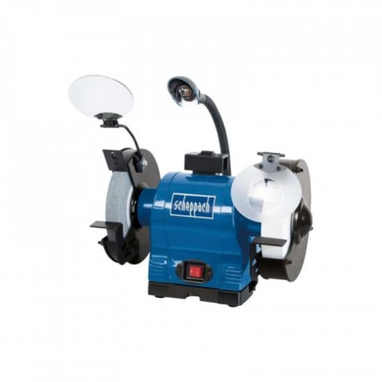 Rebarbadora Scheppach BG200AL | Azul (Ferramentas Eléctricas) Scheppach - Retíficas - rebarbadora, scheppach, bg200al, azul, ferramentas elétricas
