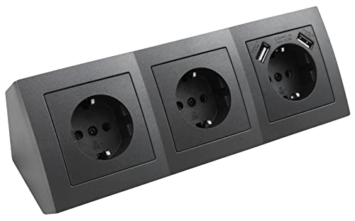 Extensão Elétrica MC POWER Flair (1.5 m) ETT - Tomadas e soquetes de energia - 1.5 m, interruptor, lâmpadas, modern