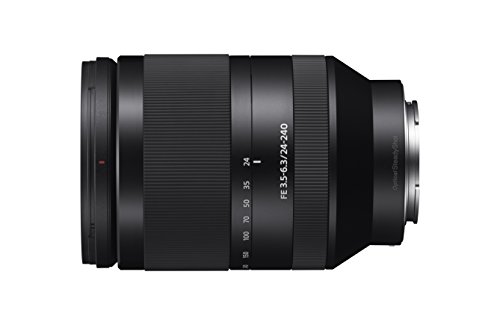Objetiva SONY 24-240mm F3.5-6.3 OSS (Encaixe: Sony E - Abertura: f/22-40 - f/3.5-6.3) Sony - Lentes de câmera - 24-240mm, f/22-40, estabilizador de imagens, sony e