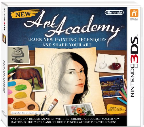 Jogo Nintendo 3DS New Art Academy (Nintendó 3Ds) Nintendo - Software de jogos de vídeo - nintendo 3ds, câmara, alta resolução, ferramentas artísticas