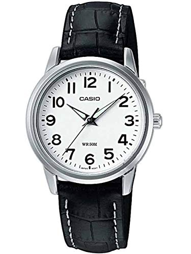 Relógio CASIO LTP-1303L-7BVEF (Aço - Preto) Casio - Relógios - aço, preto, poliuretano, vidro mineral