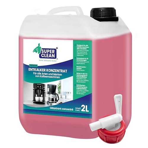Descalcificador SUPERCLEAN Universal (2000 ml) Innochem - Cafeteiras e máquinas de expresso - descalcificador, superclean, universal, 2000 ml