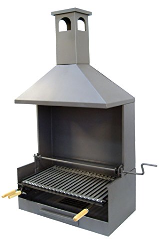 Barbecue a Carvão IMEX El Zorro (61 x 40 x 148 cm) IMEX EL ZORRO - Eletrodomésticos - carvão, preto, aço, 61x40x148 cm
