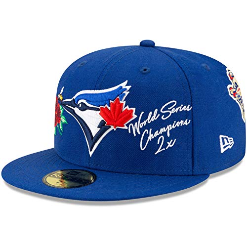 Boné para Homem NEW ERA 9fifty Toron Blue Jays Multicor para Futebol (L) New Era - Roupa - 9fifty, toron, blue jays, multicor, poliéster