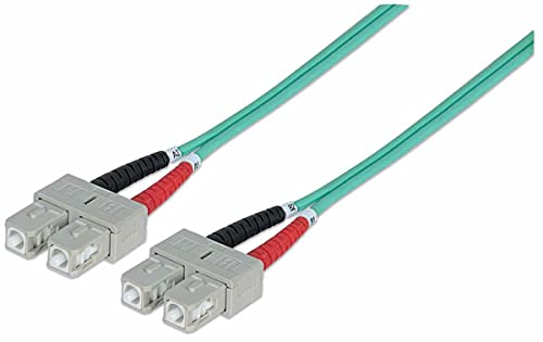 Cabo Fibra Ótica INTELLINET (SC - 3 m - Azul) Intellinet - Fios e cabos elétricos - fibra ótica, sc, 3m, azul