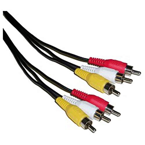 Cabo de Áudio BEMATIK (RCA - RCA e VGA - 20 m) BEMATIK.COM - Fios e cabos elétricos - 20 m, RCA-RCA-VGA, audio-vídeo
