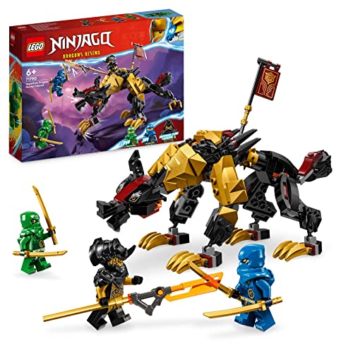 LEGO Ninjago: Cão Caçador do Dragão Imperial - 71790 (Idade mínima: 6) LEGO - Blocos de encaixe - lego, ninjago, caçador, dragão imperial