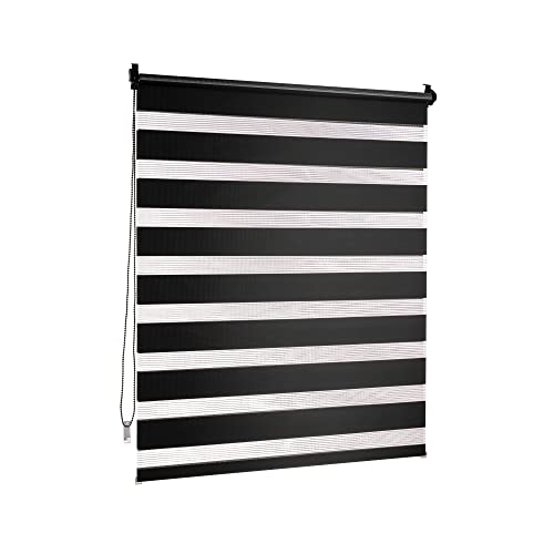 Estores de Rolo VICTORIA&M (Preto - Algodão - 75x150cm) Victoria M. - Persianas e cortinas - algodão, preto, 75x150cm