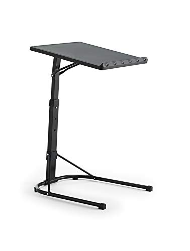 Mesa de Apoio Dobrável com Altura Ajustável 43X43X63/68/73Cm Preto Grupo F. Burgos - Conjuntos de móveis - dobrável, altura ajustável, 43x43x63/68/73 cm, preto