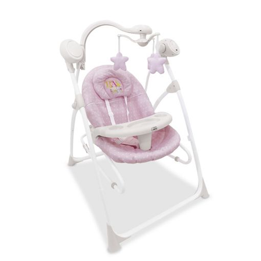 Baloiço para Bebé LIONELO Baby (Rosa - 54x68x84 cm) Asalvo - Móveis para bebês e crianças pequenas - baloiço, bebé, lionelo, rosa, 54x68x84 cm