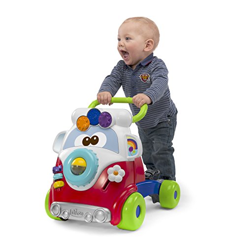 Andador CHICCO Happy Hippy (Idade Mínima Recomendada: 1 ano) Chicco - Brinquedos para bebês e equipamentos de atividades - rodas estabilizantes, 1 ano, primeiros passos