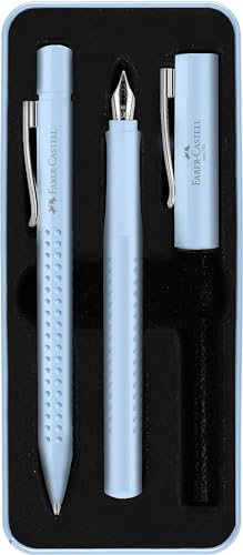 Caneta FABER-CASTELL 201524 (Azul - Resina) Faber-Castell - Canetas - tinta à base de água, reabastecável, traço médio