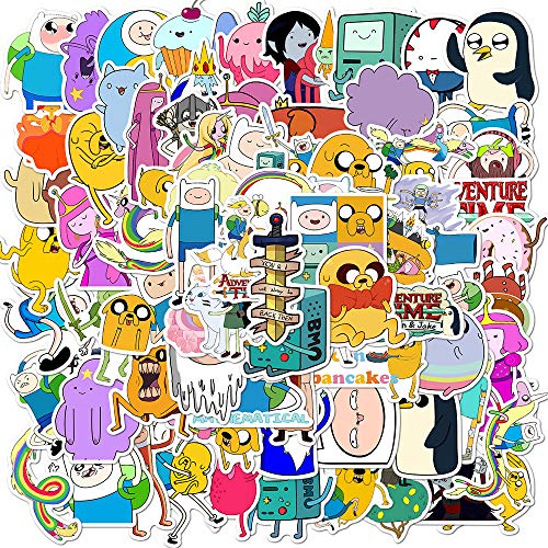 Autocolantes de Vinil HORA DE AVENTURAS 100 Unidades FOCRI - Materiais de arte e artesanato - autocolantes, vinil, hora de aventuras, 100 unidades, lavável
