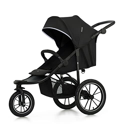 Carrinho de Bebé KINDERKRAFT Helsi Jogger Preto 4Kraft - Móveis para bebês e crianças pequenas - passeios, viagens, rodas híbrido, suspensão