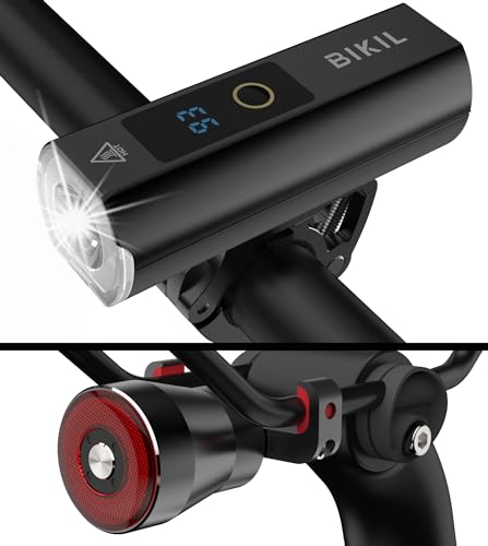 Luz Traseira e Frontal para Bicicleta BIKL Luces BIKIL - Luzes de segurança e refletores esportivos - traseira, frontal, bicicleta