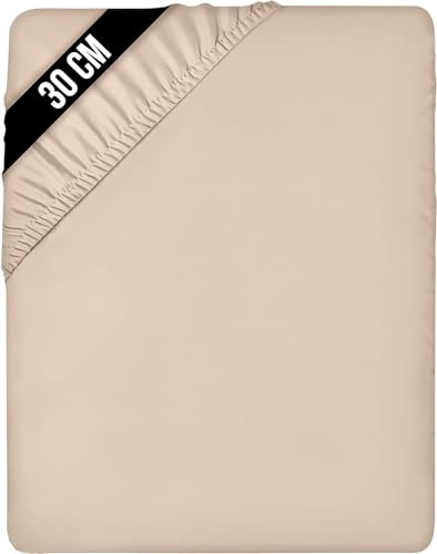 Lençol de Baixo UTOPIA BEDDING (Algodão - 160 x 200 cm) Utopia Bedding - Lençóis - algodão, 160x200 cm