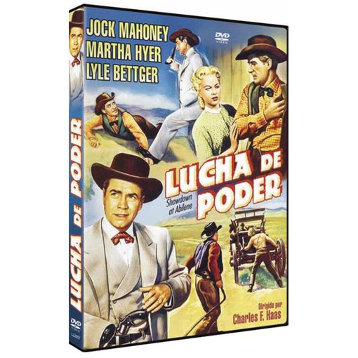 DVD Lucha de Poder (Edição em Espanhol) DVD - Dvds e vídeos - drama, guerra civil, antiguo sheriff, ciudad