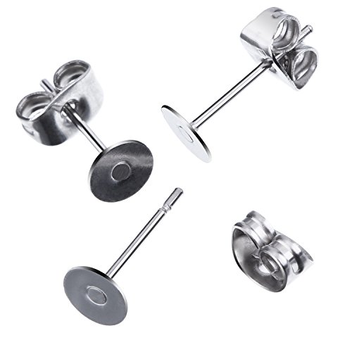 Conjunto de 200 Parafusos e Porcas para Pendentes de Borboleta Outus - Enfeites e acabamentos - 200 peças, aço inox, pendentes de borboleta