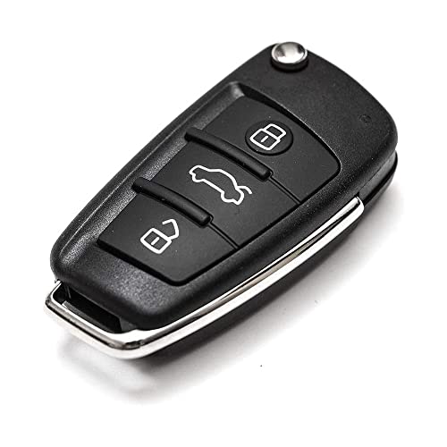 Capa para Comando de Carro AUDI 3 Botões Salpie - Segurança e proteção para veículos - capa, comando, carro, Audi, 3 botões, preto