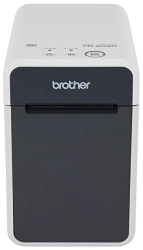 Impressora de etiquas BROTHER TD2020XX1 Brother - Impressoras, fotocopiadoras e máquinas de fax - branco, direct thermal, 203 dpi, 6 ipm