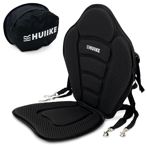 Assento de Paddle Surf e Kayak HUIIKE 4 Correias Ajustáveis Huiike Brand SL - Assentos de veículos automotores - fixação, quatro cordas, apoio acolchoado, bolsa