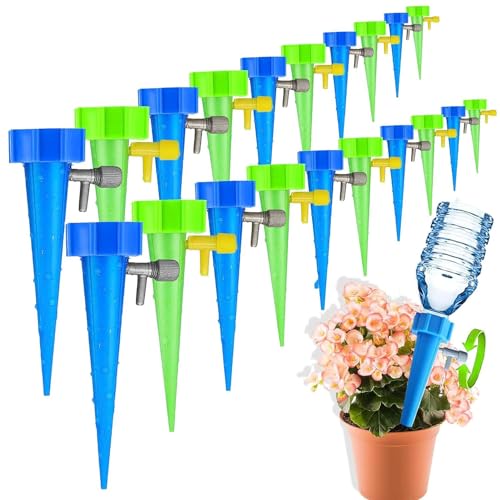 Conjunto 20 Peças Rega Por Goteo Automático Kit ZZRSYJ - Globos e espetos de rega - rega por goteo, automático, 20 peças, regulação