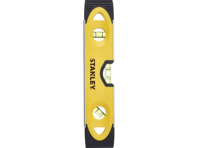 Níveis de água STANLEY 0-43-511 (Recondicionado Como Novo) STANLEY - Níveis de bolha - 25 cm, bolhas 3, anti-golpes, alumínio