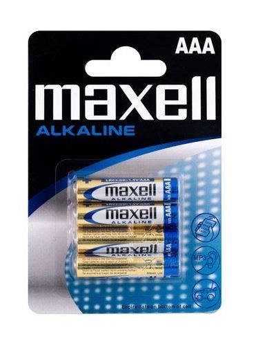 Pilhas MAXELL Alkaline Ace LR03 (4 unidades) Maxell - Baterias de uso geral - pilhas, alcalinas, lr03, 1.5v