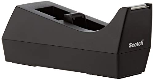 Dispensador de Fita Adesiva 3M 38 Mm Preto 3M - Dispensadores de fita - preto, 38 mm