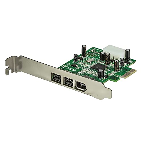 Placa/adaptador de interface StarTech.com PEX1394B3EI IEEE 1394/Firewire STARTECH.COM - Acessórios de computador - pci express, ieee 1394, firewire, 3 portas