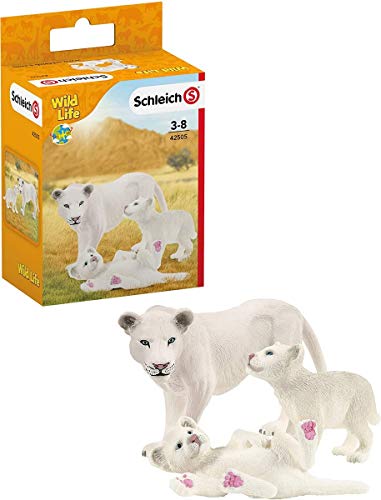 Figura de Brincar WILD LIFE Lionne avec bébés Schleich - Bonecos de ação e brinquedo - brinquedo, lion, bebés