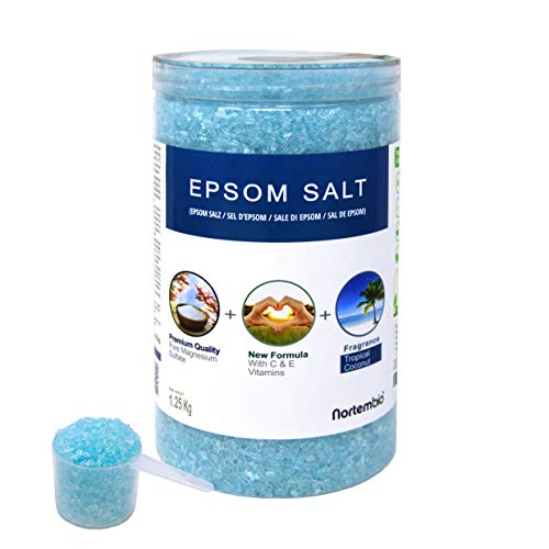 Sal de Banho NORTHERN BATHS Sal de Epsom (1,25 kg) Nortembio - Aditivos de banho - sal de banho, epsom, 125 kg