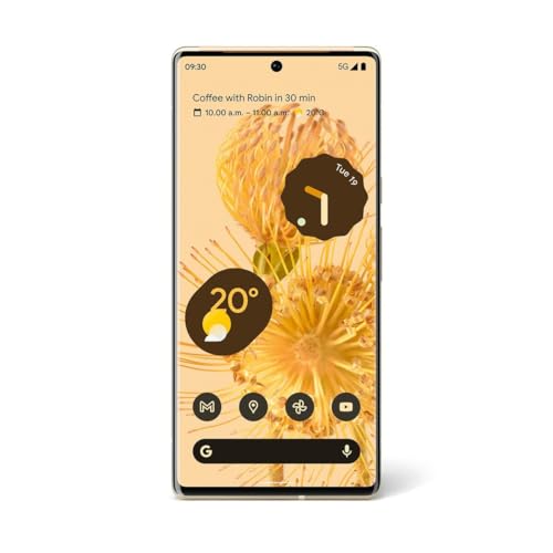 Smartphone GOOGLE Pixel 6 Pro (6.7'' - 12 GB - 128 GB - Amarelo) Google - Telemóveis - 6.7 polegadas, 12 GB RAM, 128 GB, amarelo