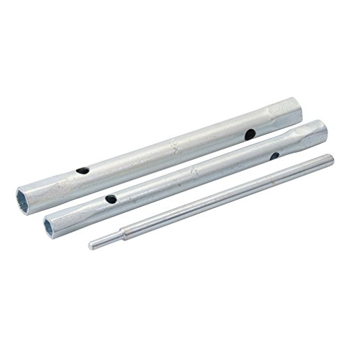 Conjunto De Chaves Tubulares Para Mola Monocamada 3 Unidades SILVERLINE Silverline - Chaves inglesas - 3 unidades, mola monocamada, abertura 185 mm