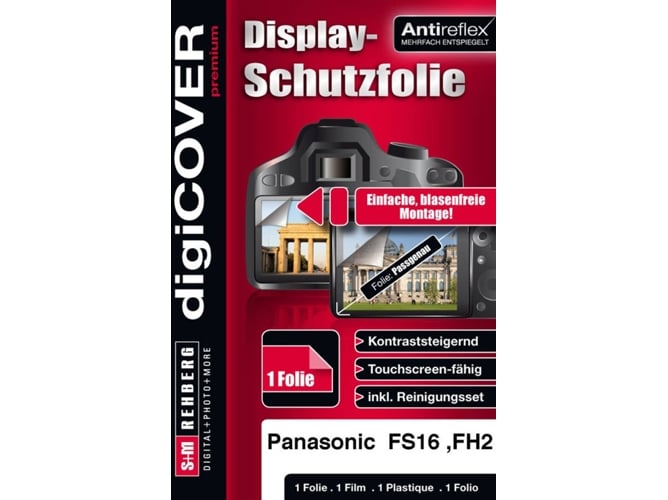 Protector Pantalla DIGICOVER N2767 Antibrillante para cámara Panasonic Digicover - Protetores de tela - antibrilhante, PANASONIC, resistente a riscos, fácil de aplicar