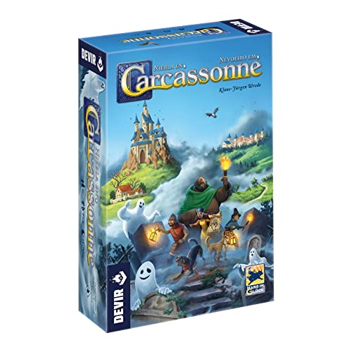 Jogo de tabuleiro DEVIR Expansion Fog in Carcassonne Devir - Jogos - expansão, fog, Carcassonne