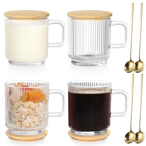 Conjunto de 4 Garrafas de Vidro ANHOW (350 ml) Anhow - Copos e canecas - conjunto, garrafas, vidro, anhow, 350ml